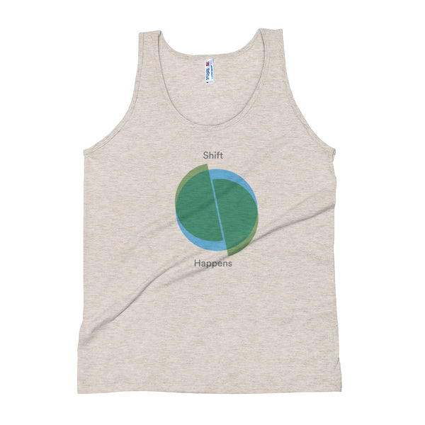 Shift Happens Unisex Tank Top